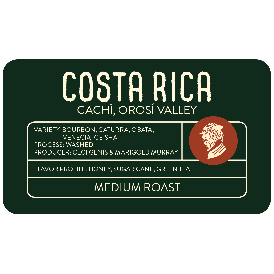 Costa Rica Cachi, Orosi Valley by Jaunt Coffee Roasters