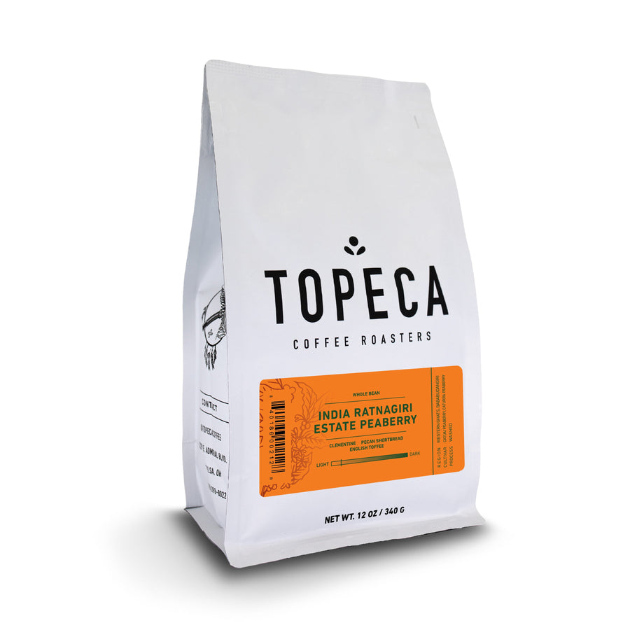 India Ratnagiri Estate Peaberry by Topeca Coffee Roasters