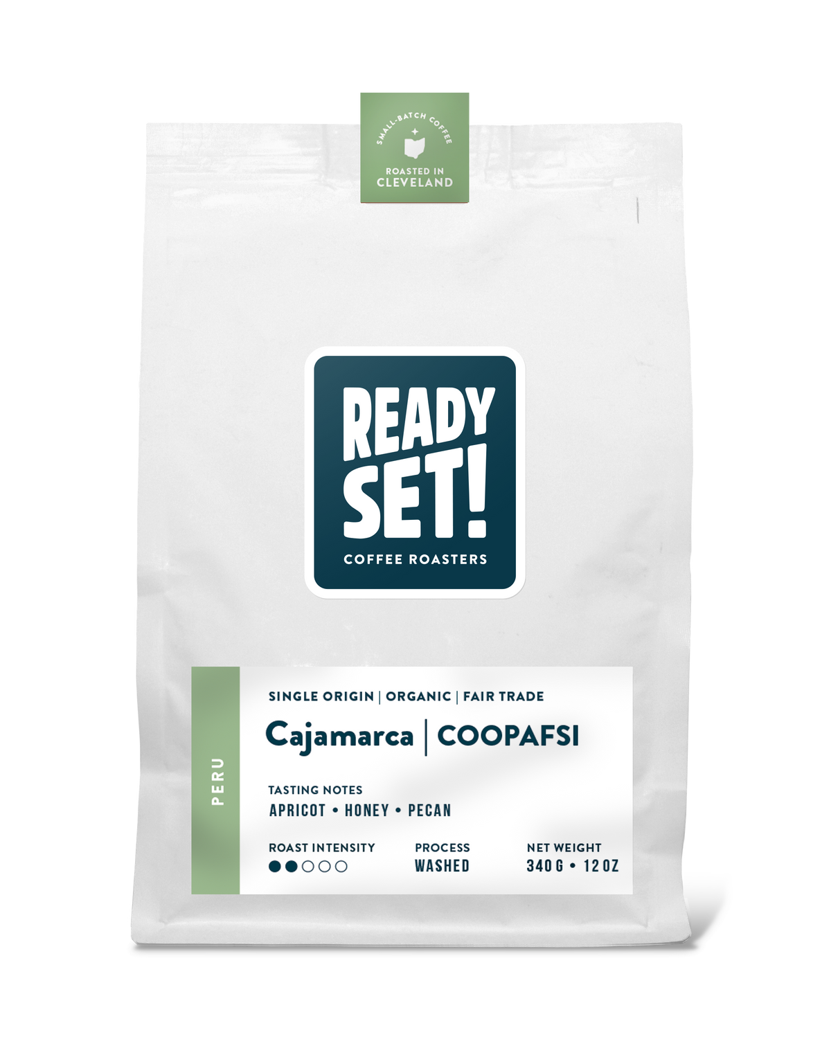 Peru Cajamarca, Organic, Fair Trade by Ready Set Coffee Roasters
