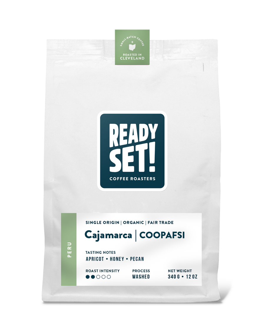 Peru Cajamarca, Organic, Fair Trade by Ready Set Coffee Roasters