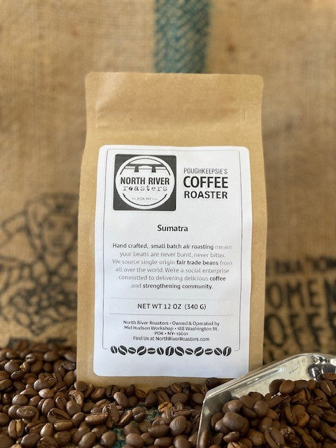 DARK ROAST - Sumatra Single Origin 12 oz by North River Roasters