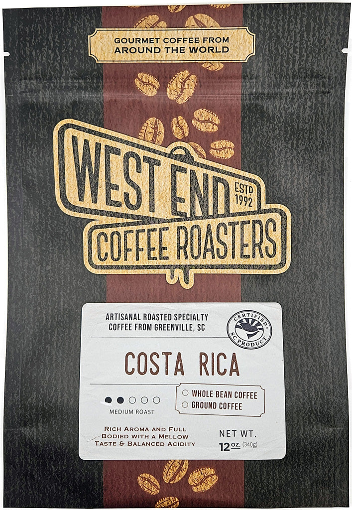 COSTA RICA LA PASTORA TARRAZU by West End Coffee Roasters